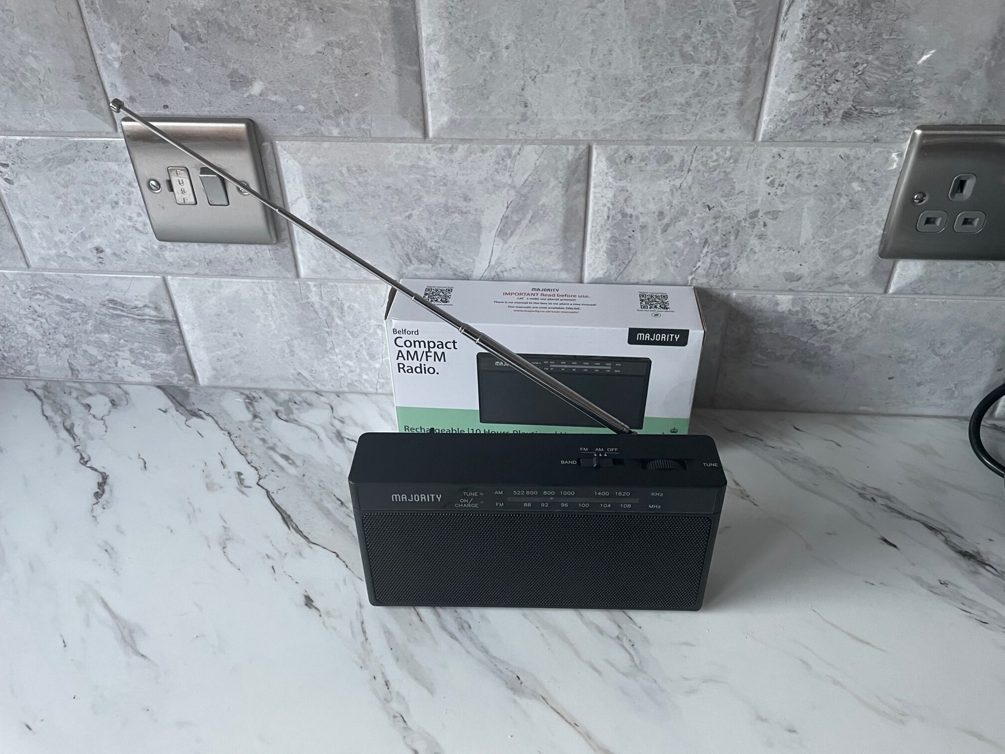 Majority Belford Compact AM/FM Portable Radio Review What Gadget