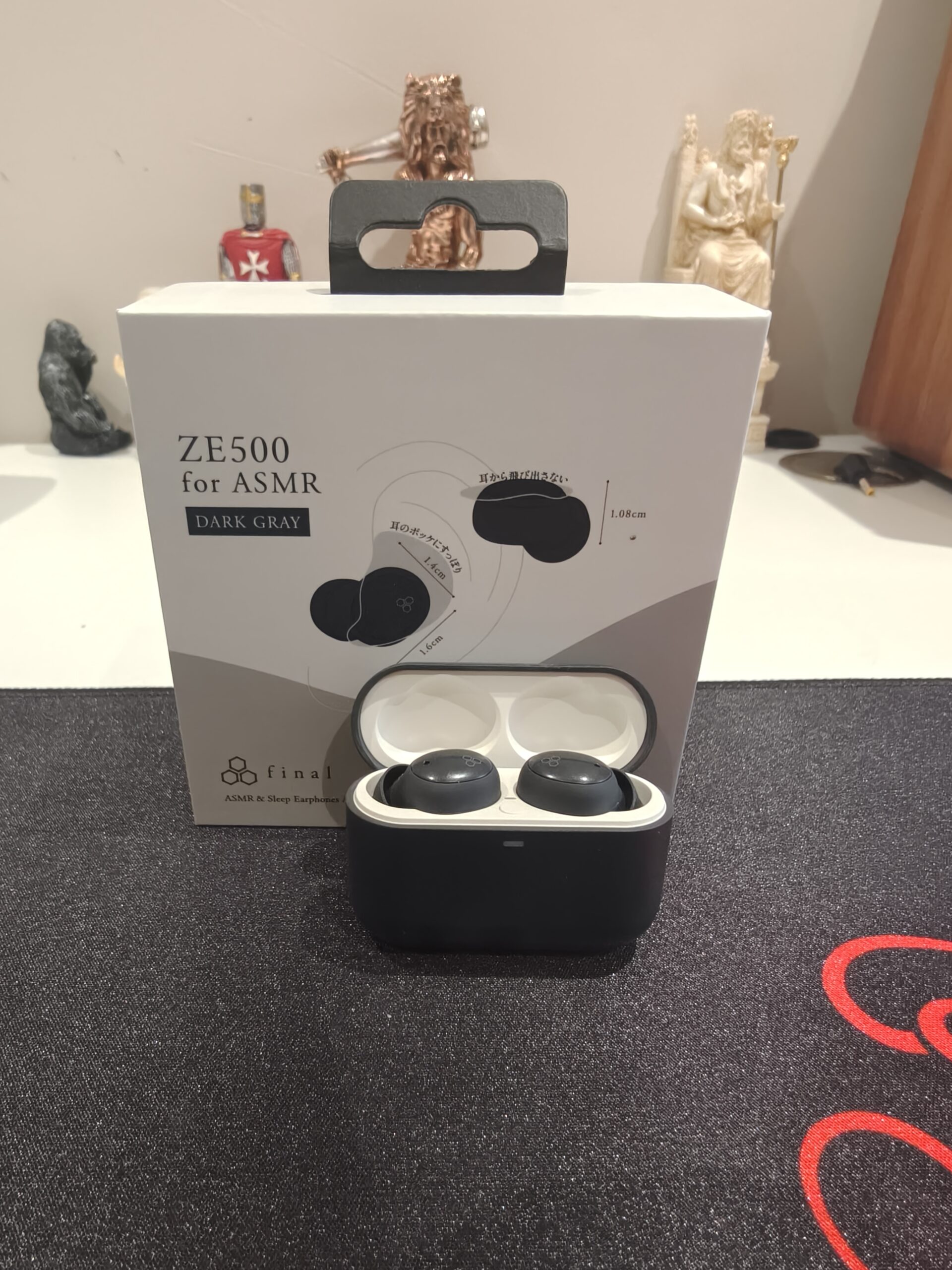 final ZE500 for ASMR ダークグレー Final ZE500 for ASMR review: Fantastic for ASMR, great for