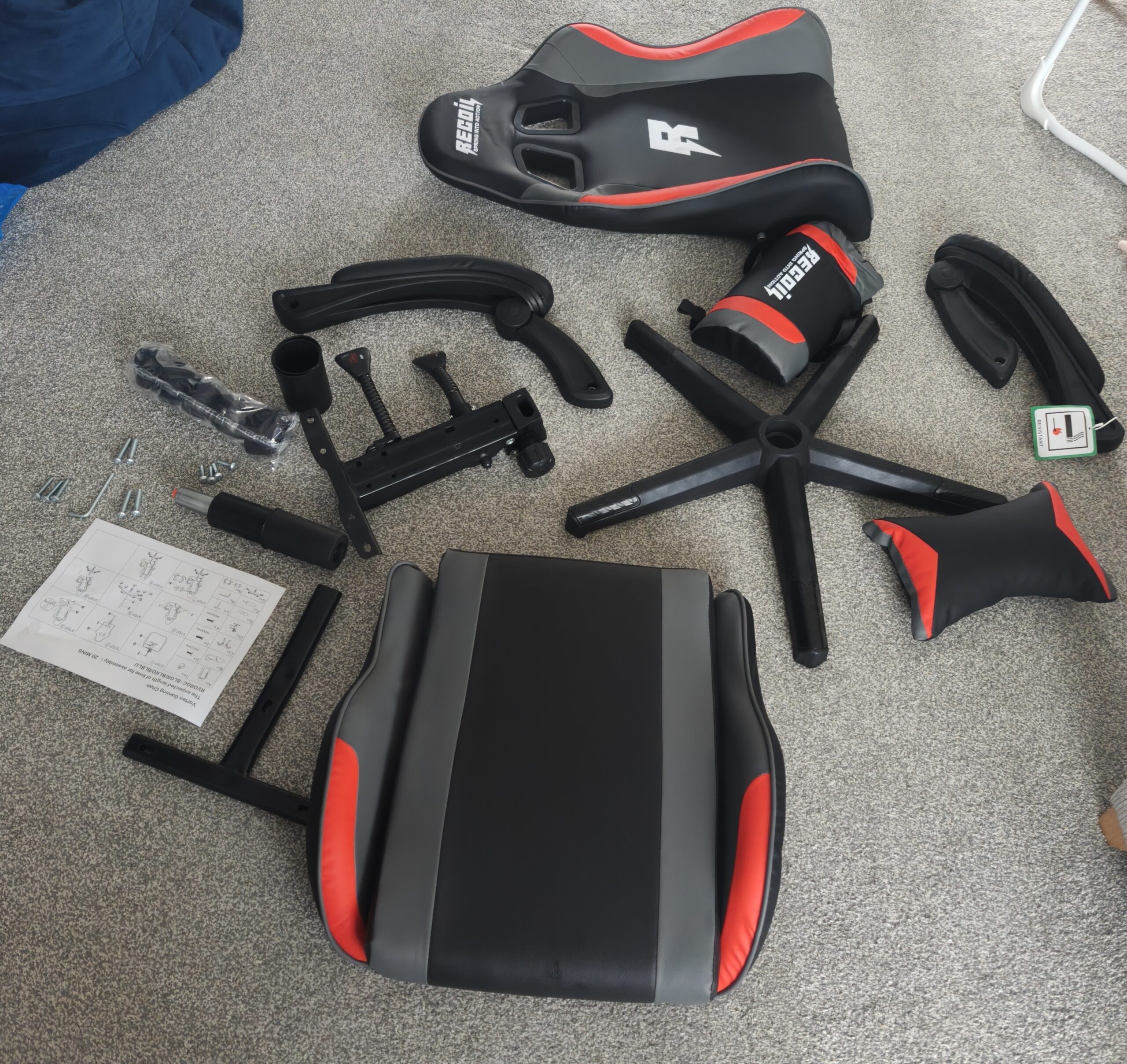 Recoil Vortex Gaming Chair Review